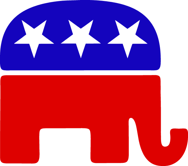 Republican Elephant Mascot US