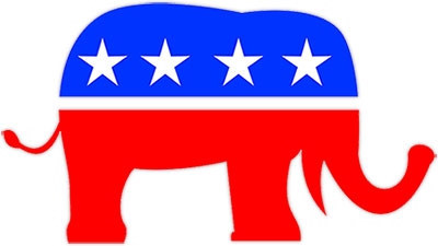 republican elephant - Political Clip Art