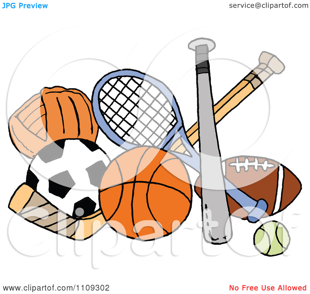 Sports Equipment Clip Art