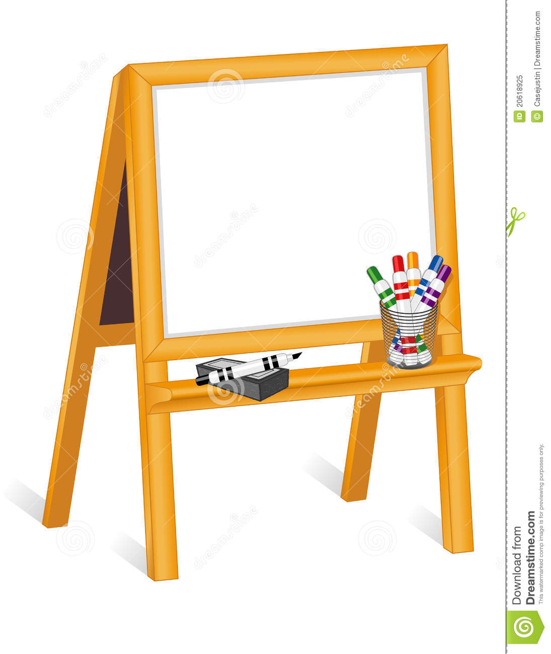 Resolution 1095x1300 . - Easel Clipart
