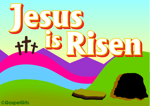 crosses Easter Sunday clip-ar