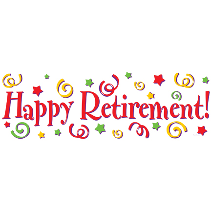 Retirement Banner Clipart . - Clipart Retirement
