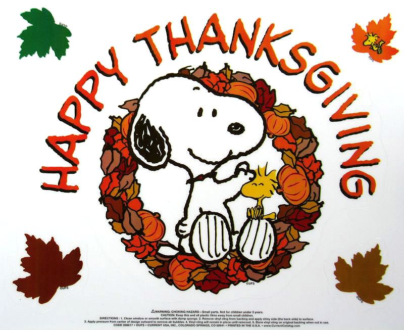 Charlie Brown Thanksgiving Cl