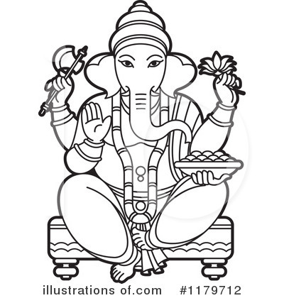 (RF) Ganesha Clipart .