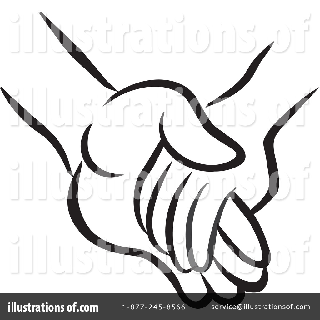 (RF) Holding Hands Clipart .