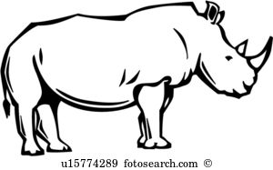 Rhino - Rhino Clip Art