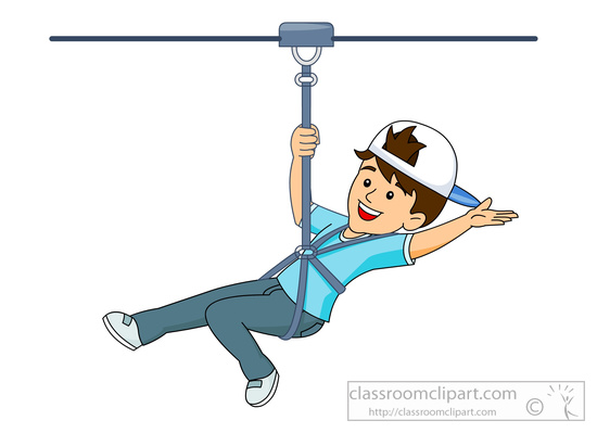 riding on zip line clipart. Size: 49 Kb From: Outdoors