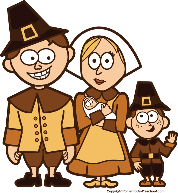 Right Click On Image To Save - Pilgrims Clipart