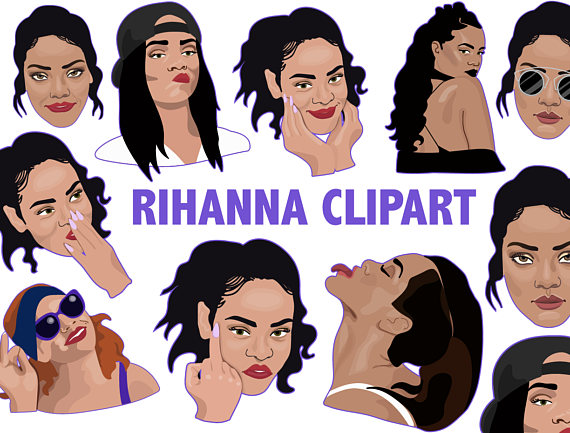 Rihanna Clipart-Clipartlook.com-570