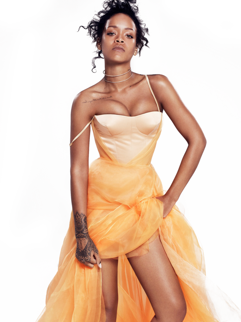 Rihanna png by ChebotulyaBaz ClipartLook.com 