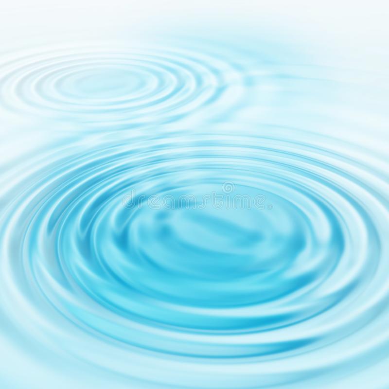 Download Abstract Blue Circular Water Ripples Stock Illustration -  Illustration of clipart, rings: 114697163