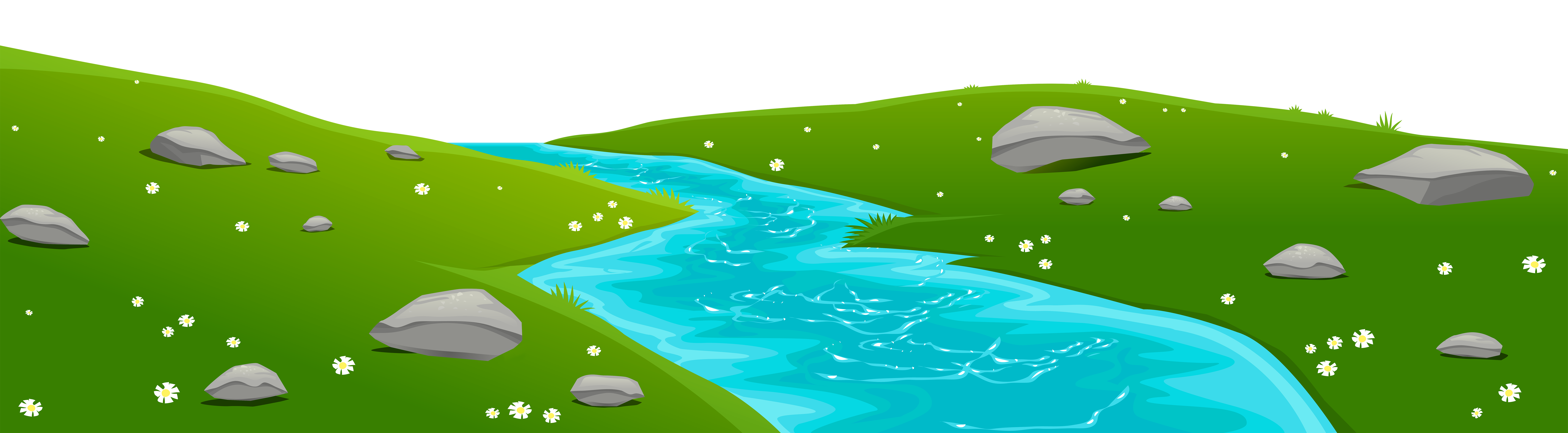 Pleasing Clipart Of A River 8