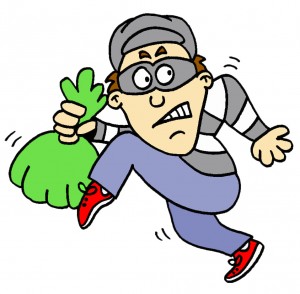 Robber thief clipart free dow