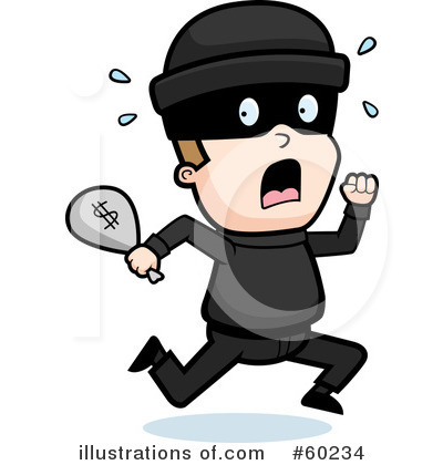 robbery clipart