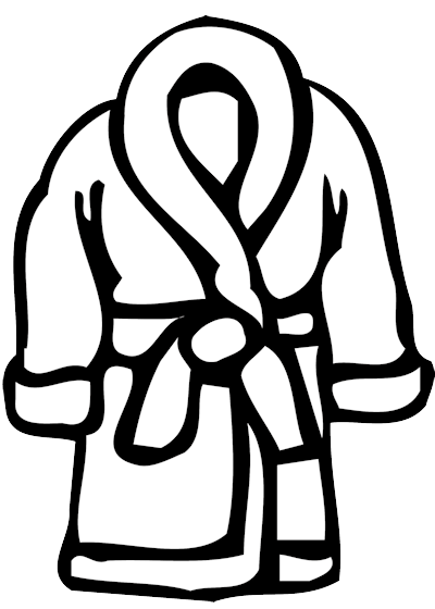 Robe clipart, cliparts of Rob