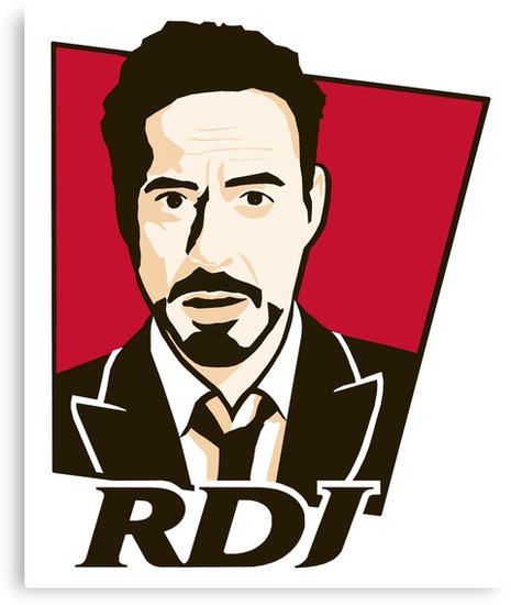 Robert Downey Jr. - KFC Logo by CongressTart