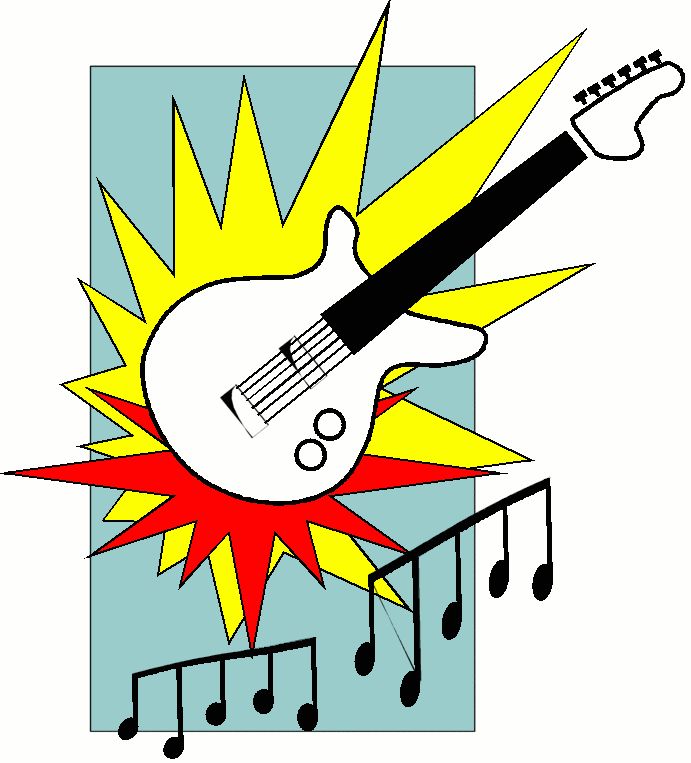 rock and roll drawings | Arthuru0026#39;s Music clip art page 4