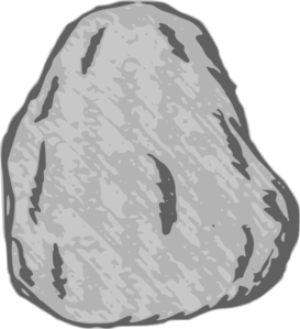 boulder clipart