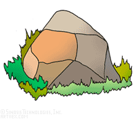Angry rock clipart by Matisel