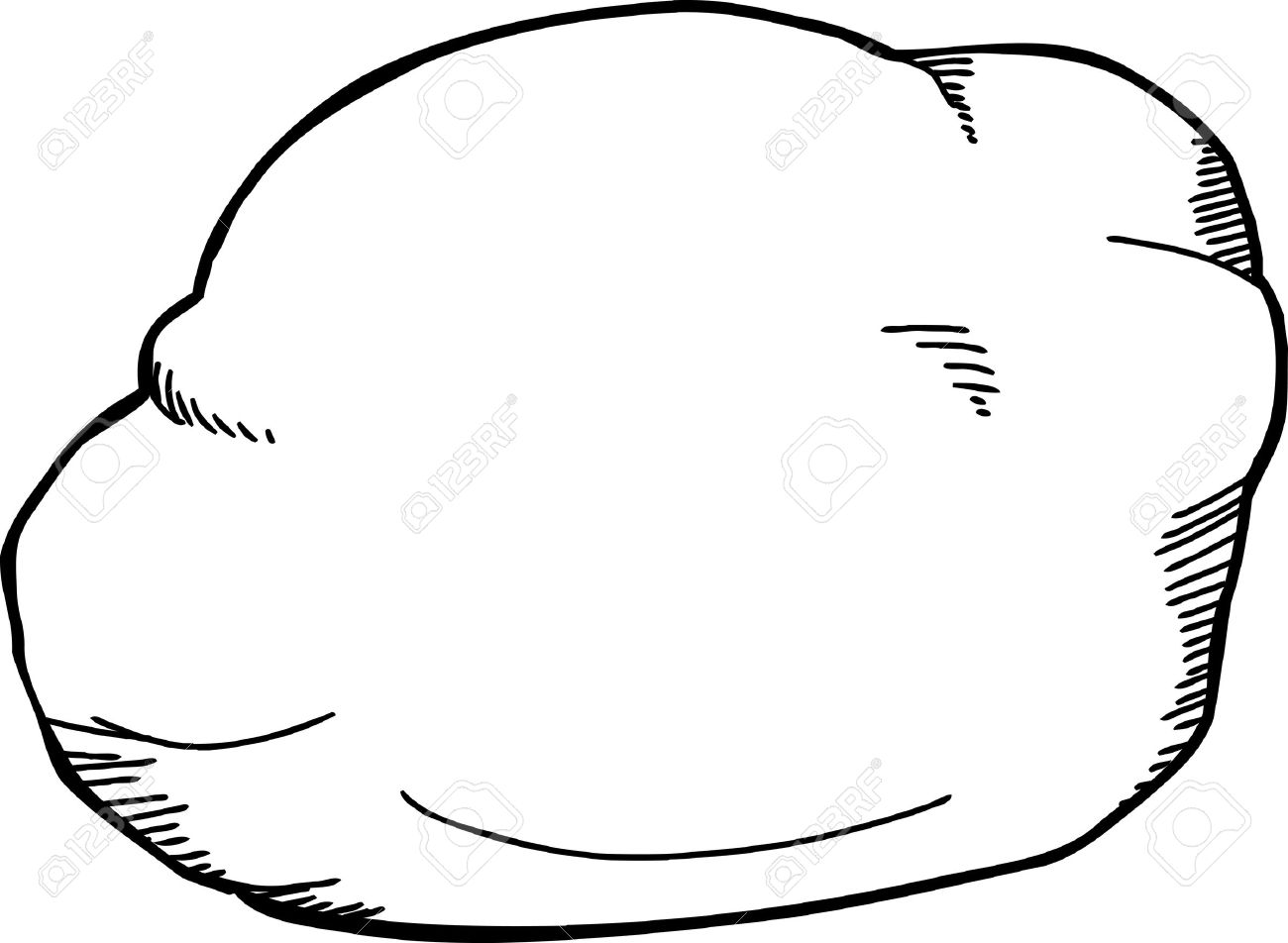 rock clipart black and white  - Rock Clipart