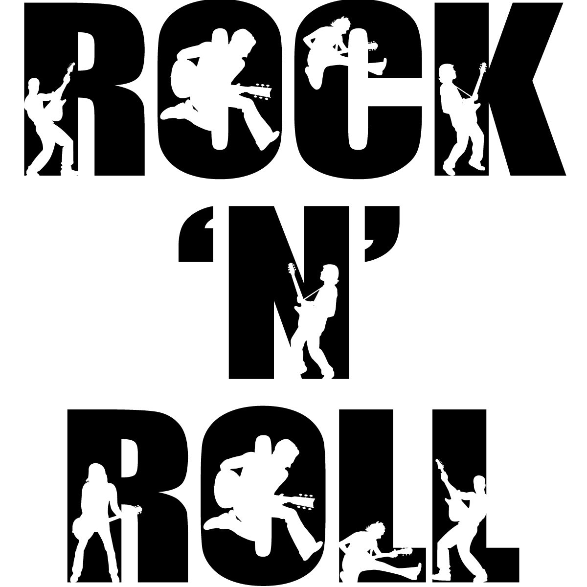 Rock n Roll Clipart - Cliparts .