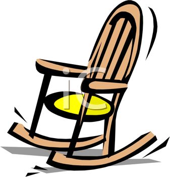 rocker clipart - Rocking Chair Clip Art