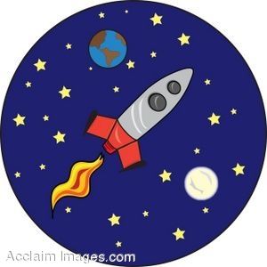Rockets astronomy and clip art on