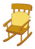 Rocking Chair illustrations a - Rocking Chair Clipart