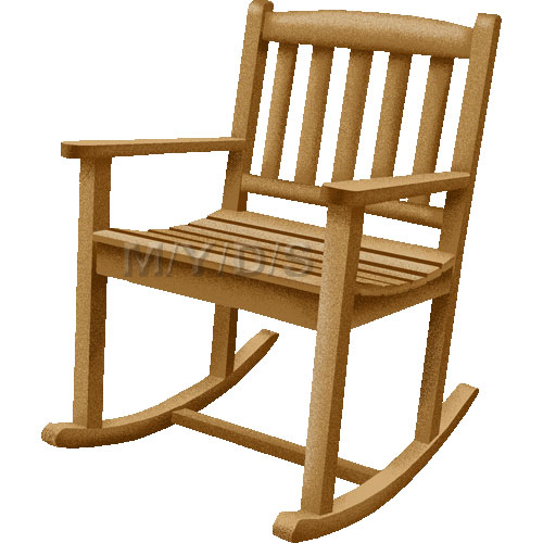 Rocking Chairs, Rockers clipart picture / Large