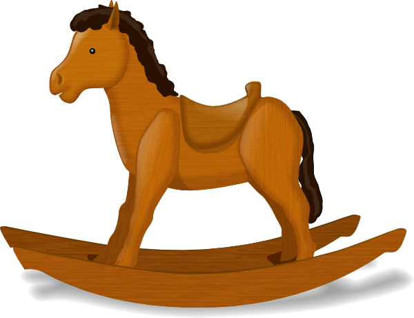 Rocking Horse Clip Art At Clker Com Vector Clip Art Online Royalty