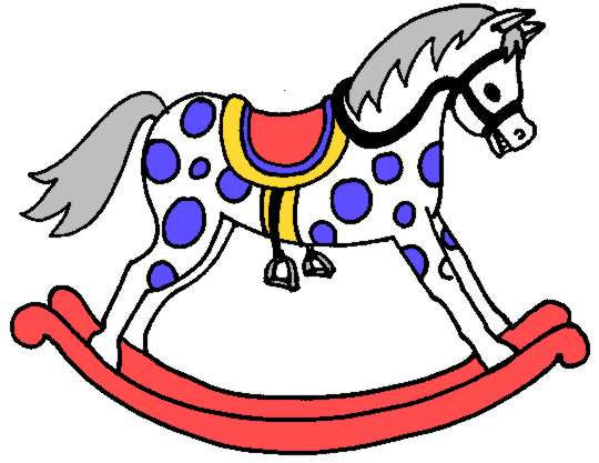 Rocking Horse Clip Art - Rocking Horse Clip Art
