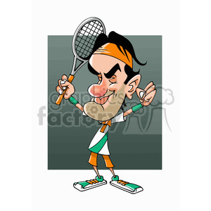 roger federer color - Roger Federer Clipart