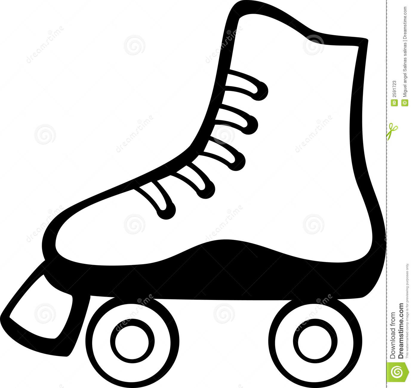Roller 20clipart Clipart Pand - Roller Skating Clipart