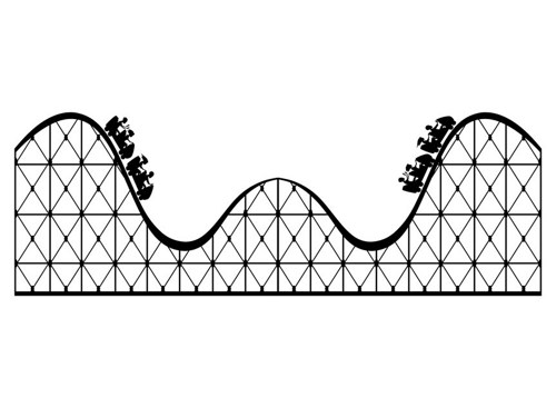Roller coaster georgiajanet clip art