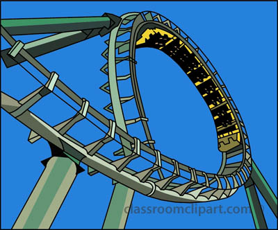 Roller coaster search results - Rollercoaster Clip Art