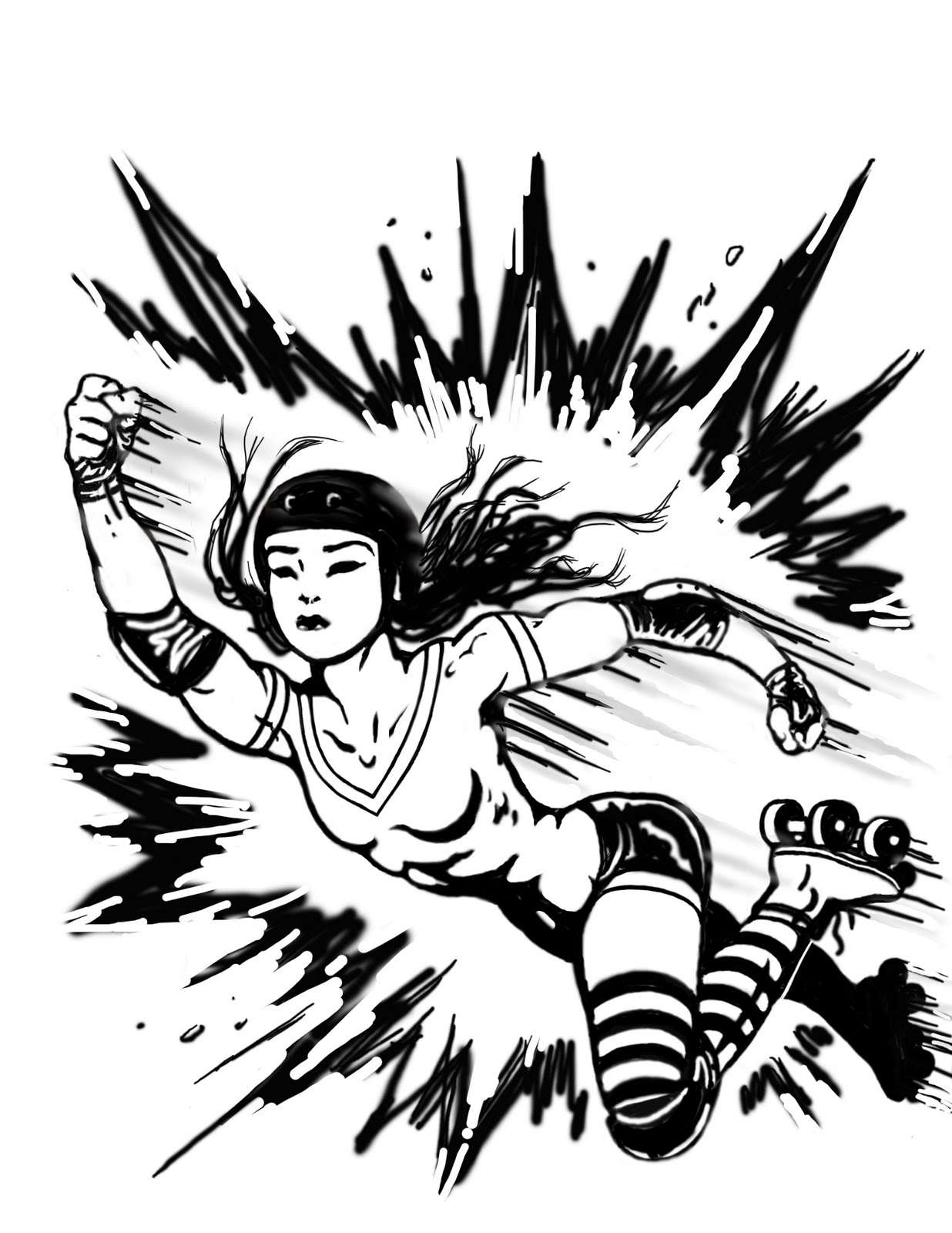 Roller Derby Clip Art Free ... Arts in the Family: Alamo City .