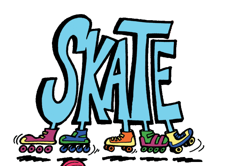 Roller Skate Clip Art