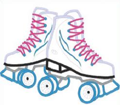 roller skates - Roller Skating Clip Art