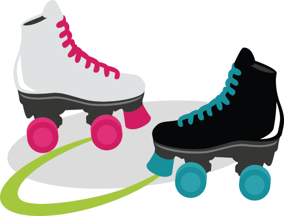 Roller Skates Svg Files For S - Roller Skating Clip Art