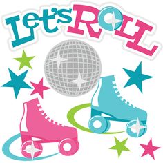 Roller Skating Party Clipart # .
