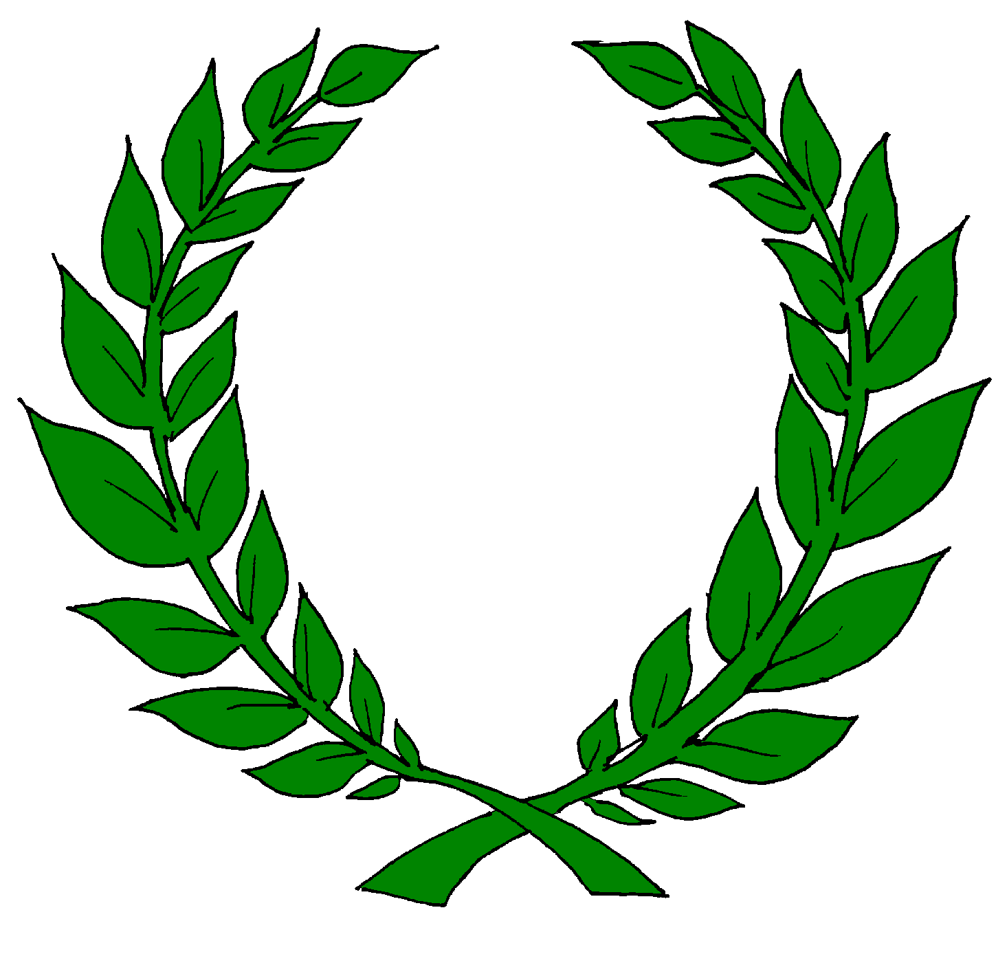 Roman Laurel Wreath Clipart