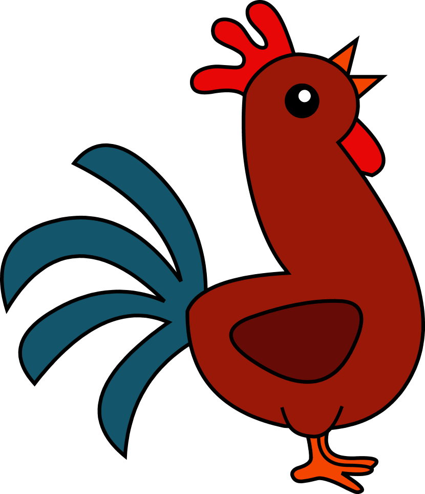 Rooster Clip Art Download u0026middot; « More Rooster Clipart