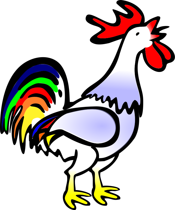 Rooster free clip art clipart - Clipart Rooster