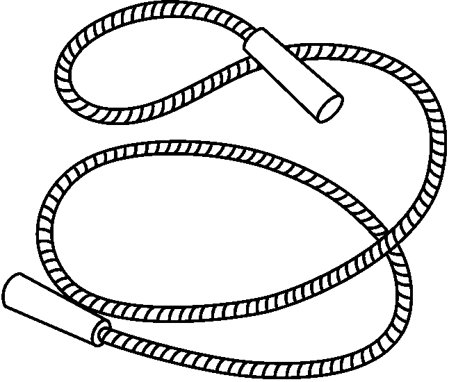 Rope Clipart Black And White .