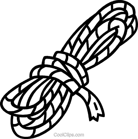 rope Royalty Free Vector Clip .