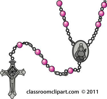 Rosary Beads Clip Art Classro - Rosary Clipart