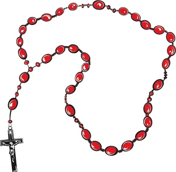 Rosary Clipart this image as: