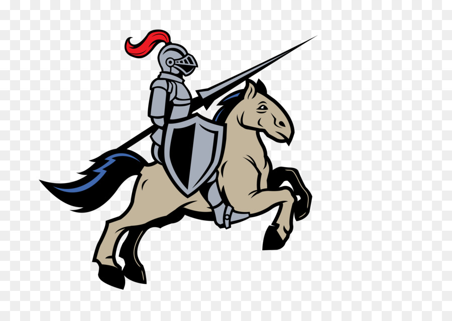 Knight Horse Lancer Clip art  - Rose Leslie Clipart