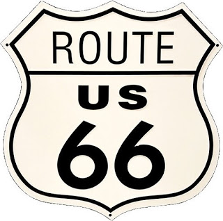 Route 66 Sign Stock Vector - 