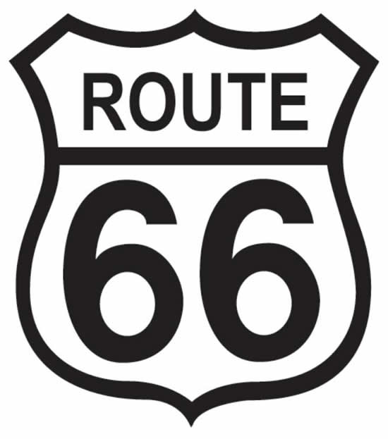 Route 66 Clipart #1